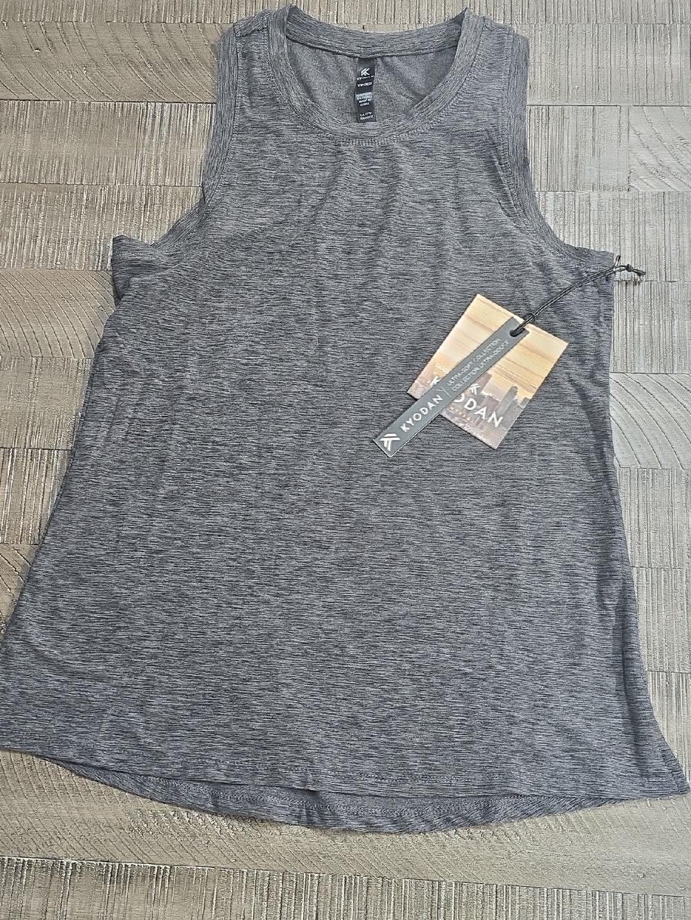 Kyodan Gray Heather Performance Tank